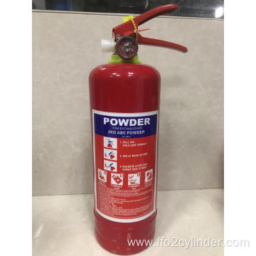 2Kg powder fire extinguisher for fire fighting